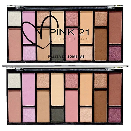 Paleta de Sombras - Pink 21